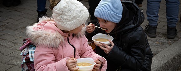 Aide humanitaire aux réfugiés ukrainiens