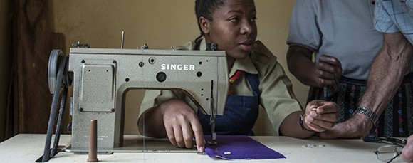 Fille parrainée en Tanzanie