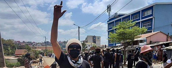 Contestation populaire à Madagascar
