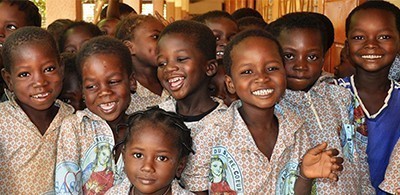 Enfants parrainés au Burkina Faso